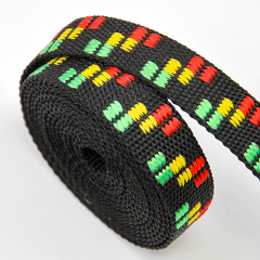 25mm Polypropylene Jacquard Webbing
