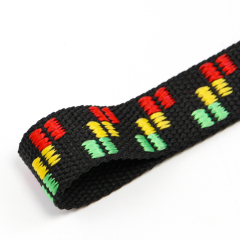 25mm Polypropylene Jacquard Webbing