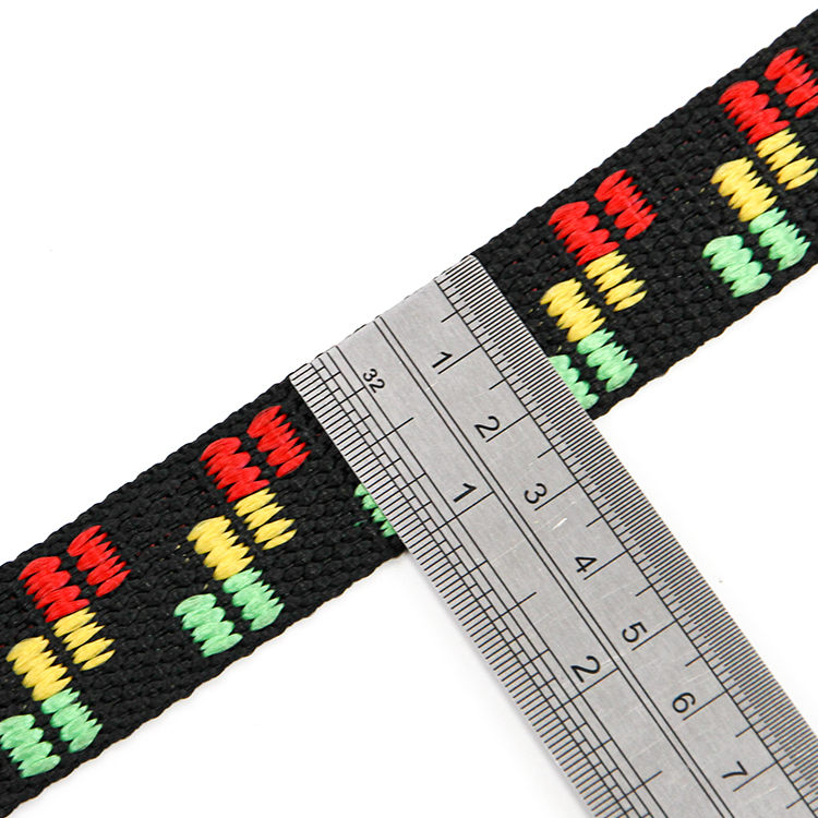 25mm Polypropylene Jacquard Webbing