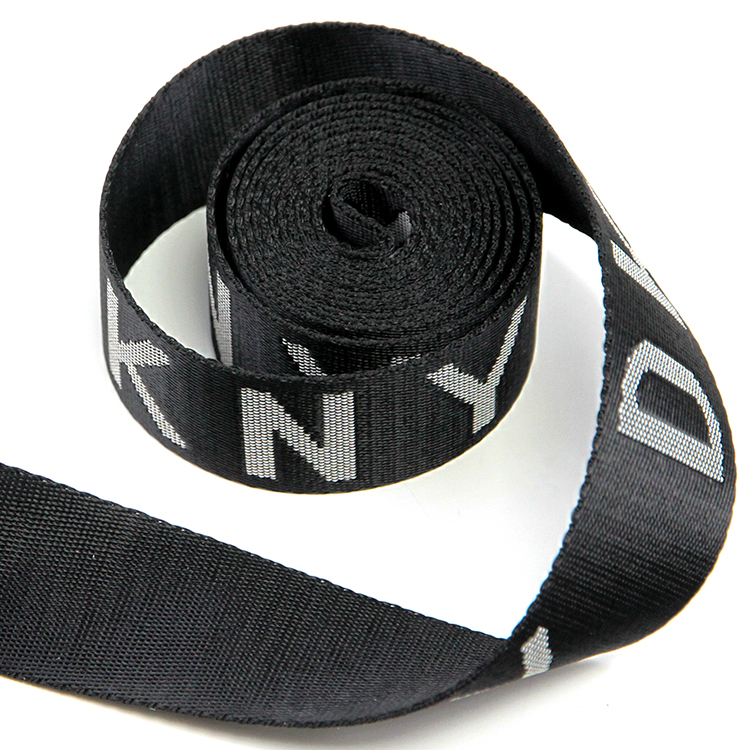 32mm Letter Nylon Jacquard Webbing