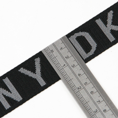 32mm Letter Nylon Jacquard Webbing