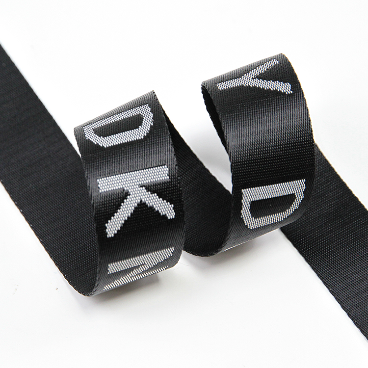 32mm Letter Nylon Jacquard Webbing