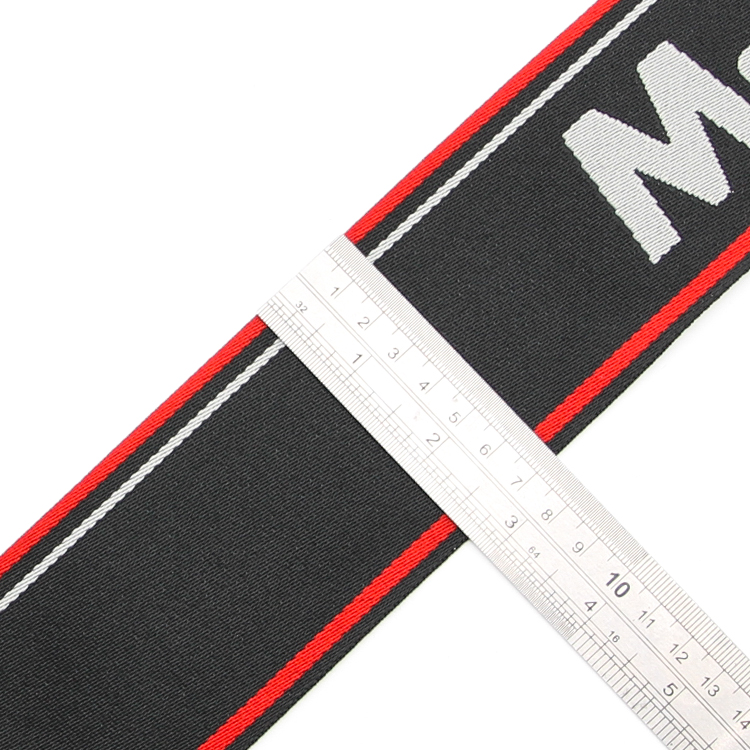 70mm Letter Polyester Jacquard Webbing