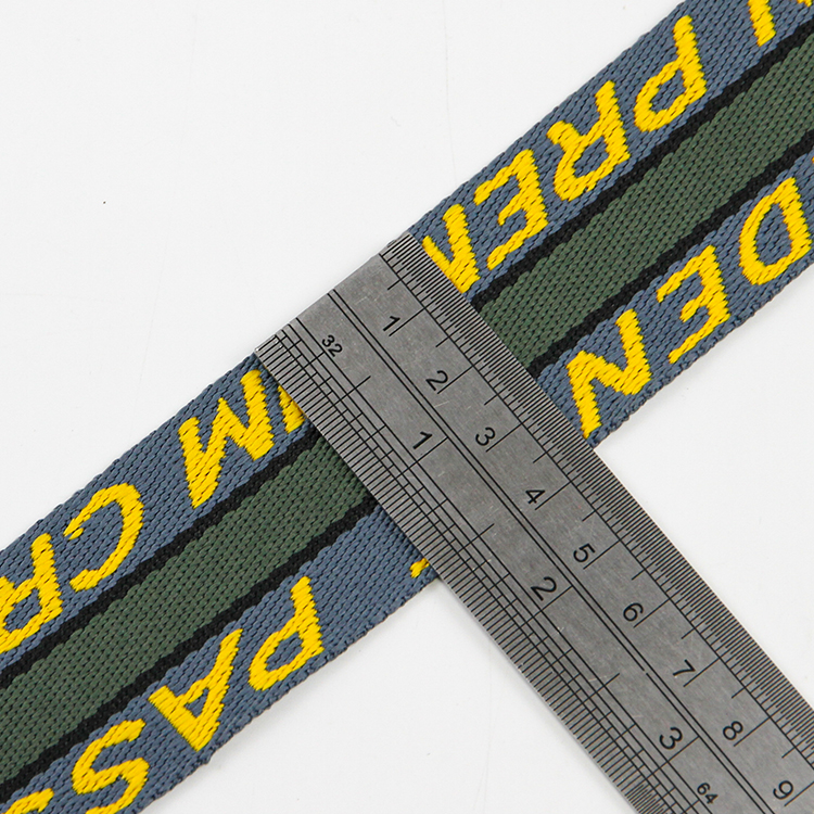 Personalized Polyester Jacquard Webbing