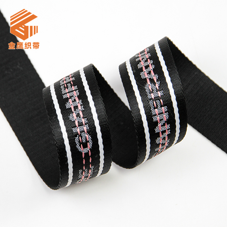 Letter Nylon Jacquard Webbing