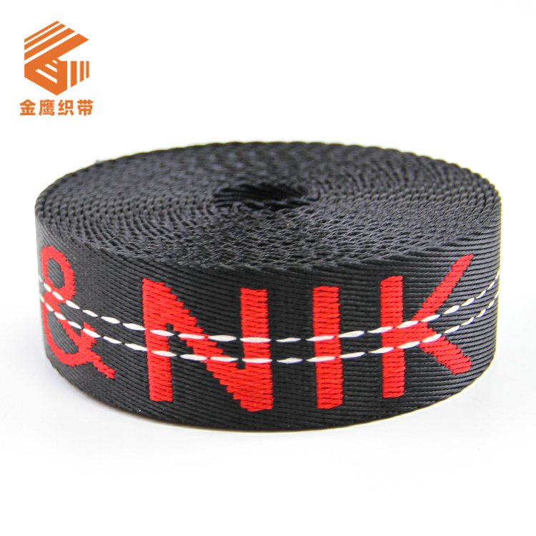 Letter Nylon Jacquard Webbing
