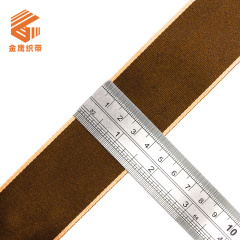 双面光亮有光丝涤纶帽带 展会吊牌带奖牌带 箱包服装辅料包边带