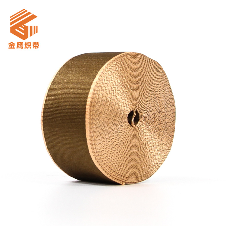 双面光亮有光丝涤纶帽带 展会吊牌带奖牌带 箱包服装辅料包边带