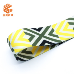 50mm colored heat transfer webbing bag backpack shoulder strap luggage webbing printing pattern webbing