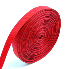 20mm Red Nylon Webbing