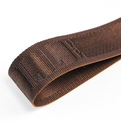 38mm Coffee Nylon Webbing