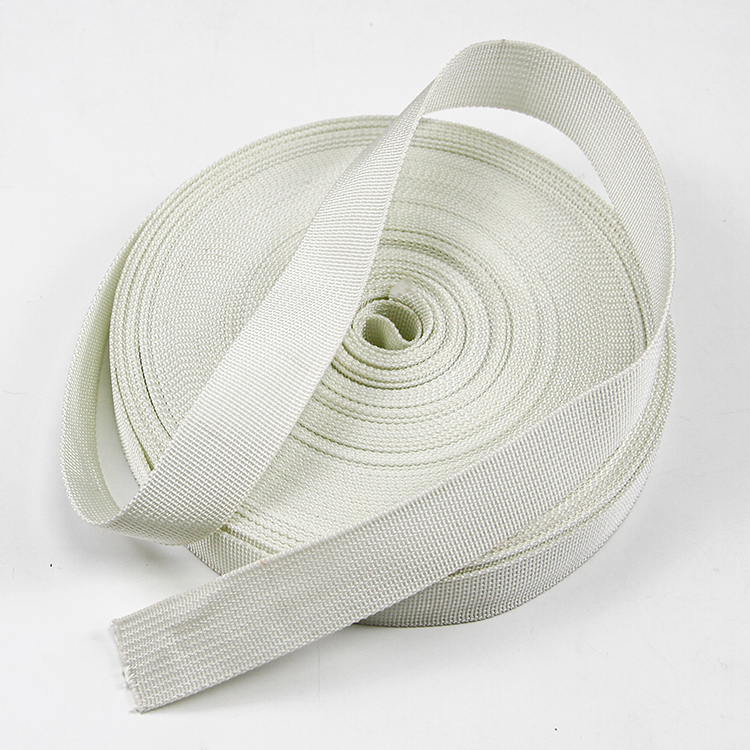 26mm White Nylon Webbing