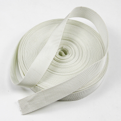 26mm White Nylon Webbing