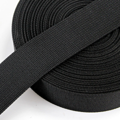 25/32/38/50mm Black Nylon Webbing