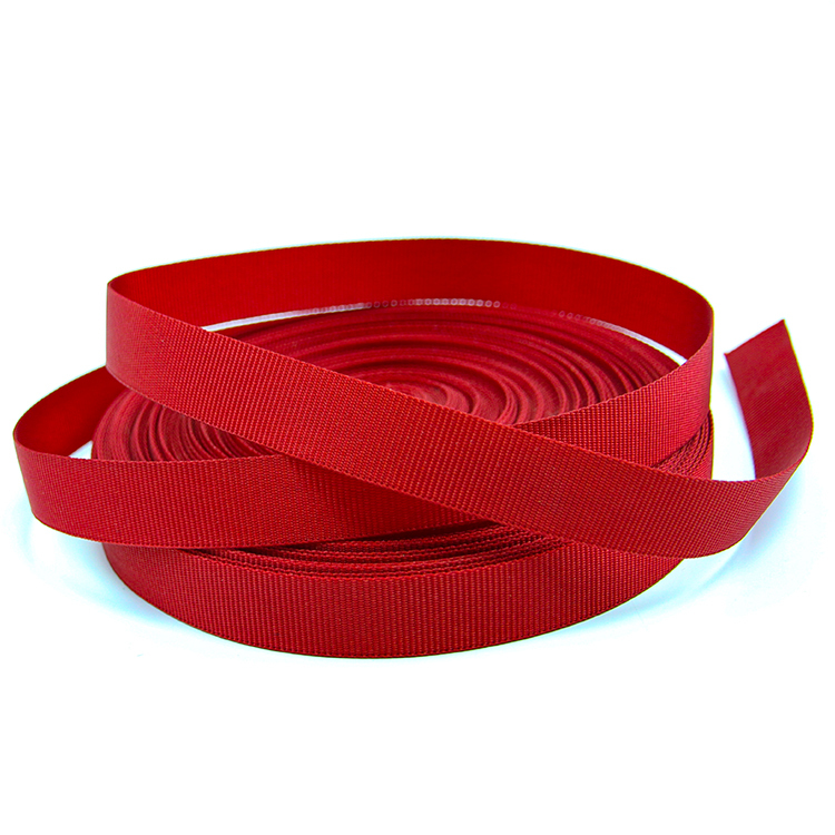 20mm Red Nylon Webbing
