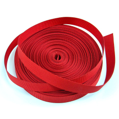 20mm Red Nylon Webbing