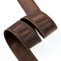 38mm Coffee Nylon Webbing