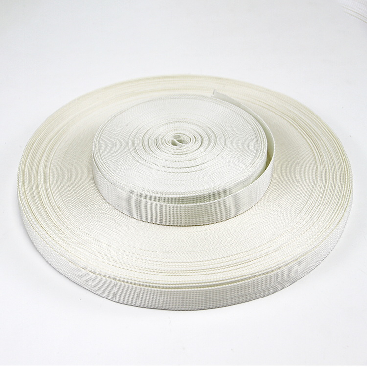 26mm White Nylon Webbing