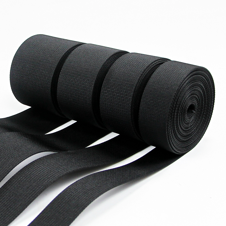 25/32/38/50mm Black Nylon Webbing