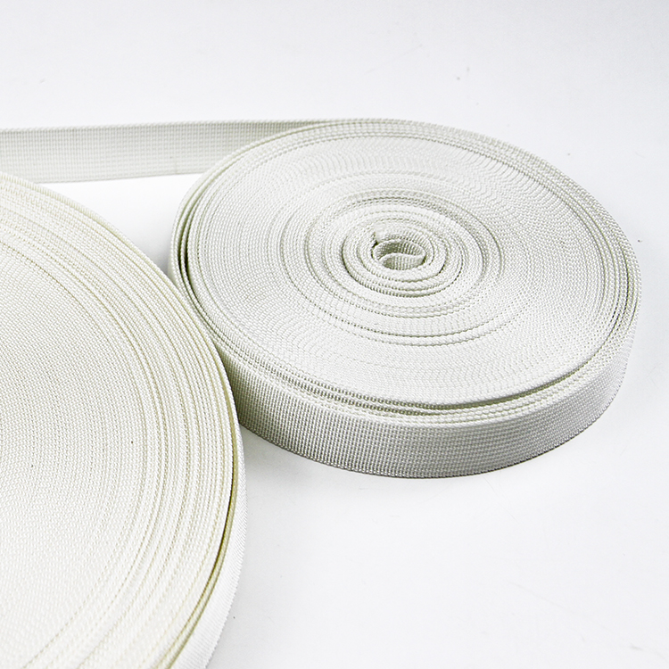 26mm White Nylon Webbing