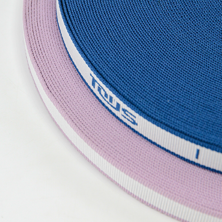 2cm再生涤纶提花织带 GRS环保再生织带 字母提字箱包服装肩带宠物带