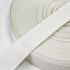 26mm White Nylon Webbing
