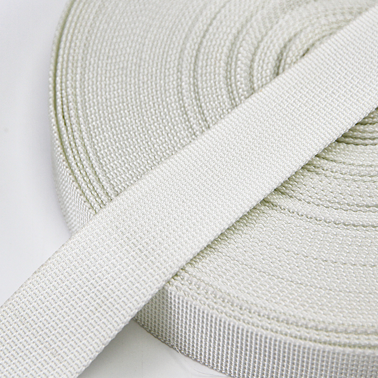 26mm White Nylon Webbing