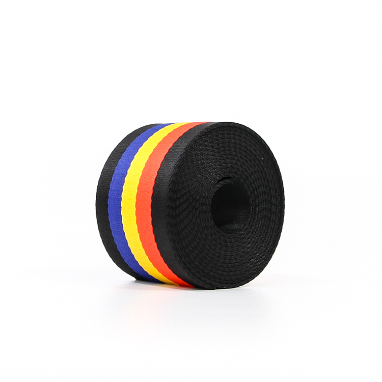 Rainbow Nylon Jacquard Webbing
