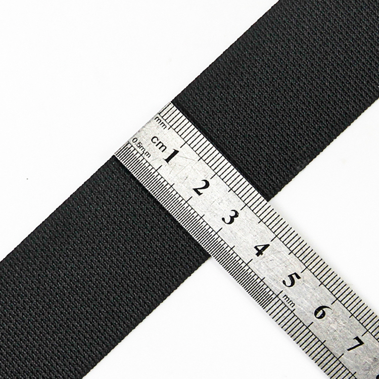 25/32/38/50mm Black Nylon Webbing