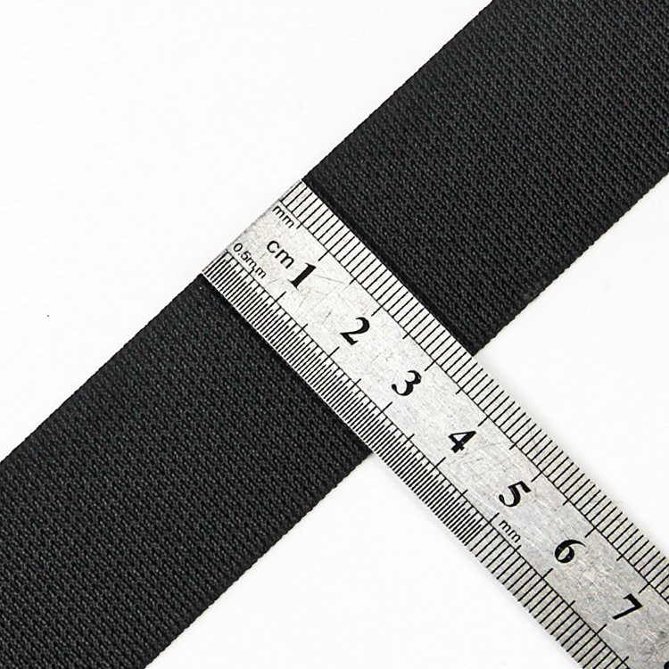 25/32/38/50mm Black Nylon Webbing