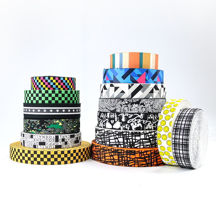 35mm Imitation Cotton Jacquard Webbing