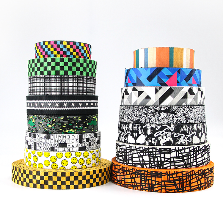 35mm Imitation Cotton Jacquard Webbing