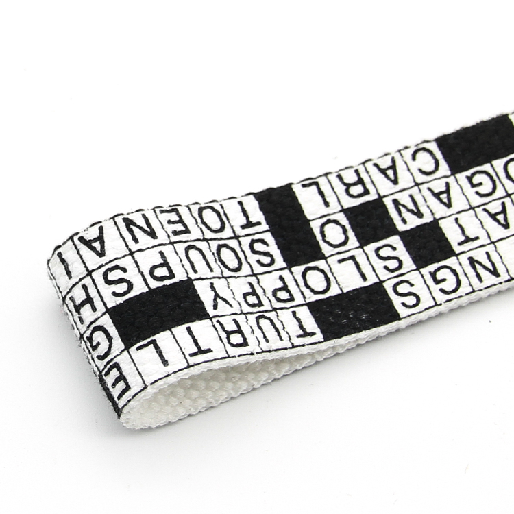 35mm Imitation Cotton Jacquard Webbing