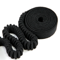 25mm缓冲宠物牵引绳 褶皱伸缩带防爆冲缓冲弹力织带