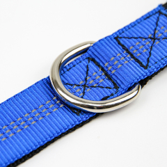 25mm宠物用品双头牵引绳 一拖二可调尼龙拉带反光 可调狗狗拉带