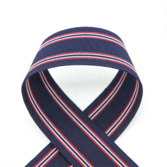 3.5CM涤纶间色松紧带 内衣裤腰带弹力橡筋带 运动服装松紧眼罩带