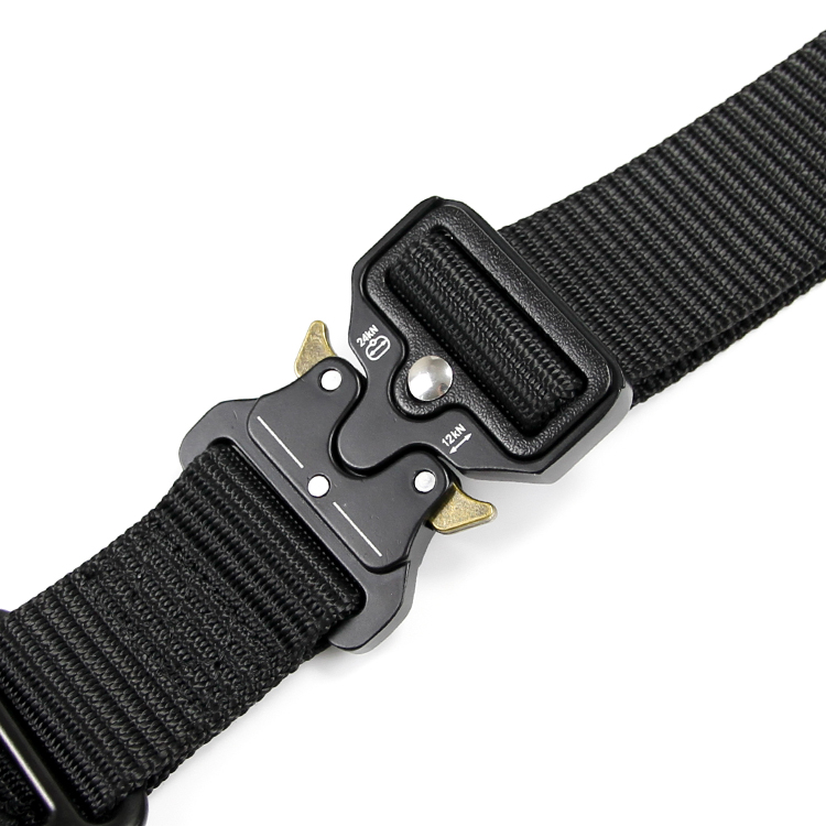 眼镜蛇扣战术腰带 仿尼龙加V扣腰带3.8男士军迷多功能户外作战腰带