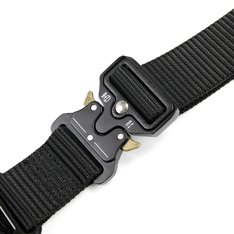 眼镜蛇扣战术腰带 仿尼龙加V扣腰带3.8男士军迷多功能户外作战腰带