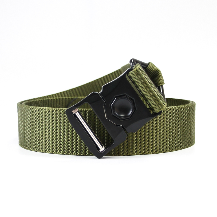 3.8cm眼镜蛇尼龙腰带 男士户外战术腰带 多功能军训腰带