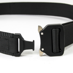 3.8cm眼镜蛇战术腰带 男士多功能户外腰带 学生军训帆布皮带