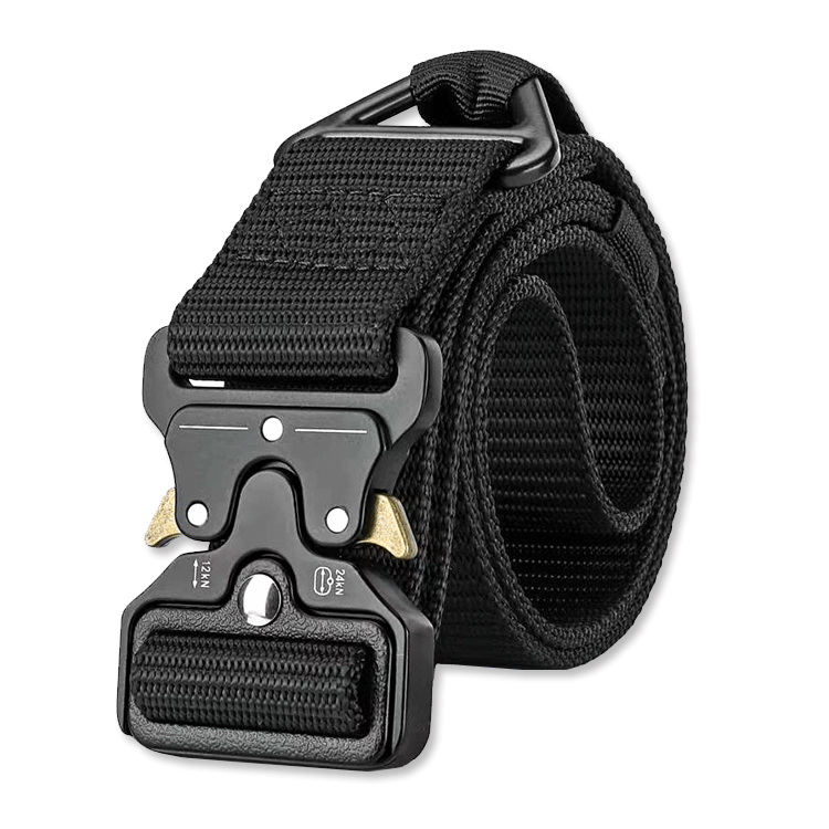 眼镜蛇扣战术腰带 仿尼龙加V扣腰带3.8男士军迷多功能户外作战腰带