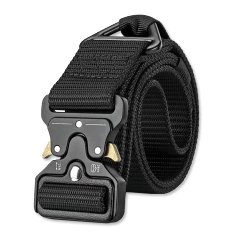 眼镜蛇扣战术腰带 仿尼龙加V扣腰带3.8男士军迷多功能户外作战腰带