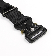 眼镜蛇扣战术腰带 仿尼龙加V扣腰带3.8男士军迷多功能户外作战腰带