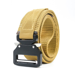 3.8cm眼镜蛇战术腰带 男士多功能户外腰带 学生军训帆布皮带