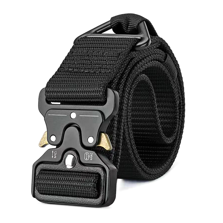 眼镜蛇扣战术腰带 仿尼龙加V扣腰带3.8男士军迷多功能户外作战腰带