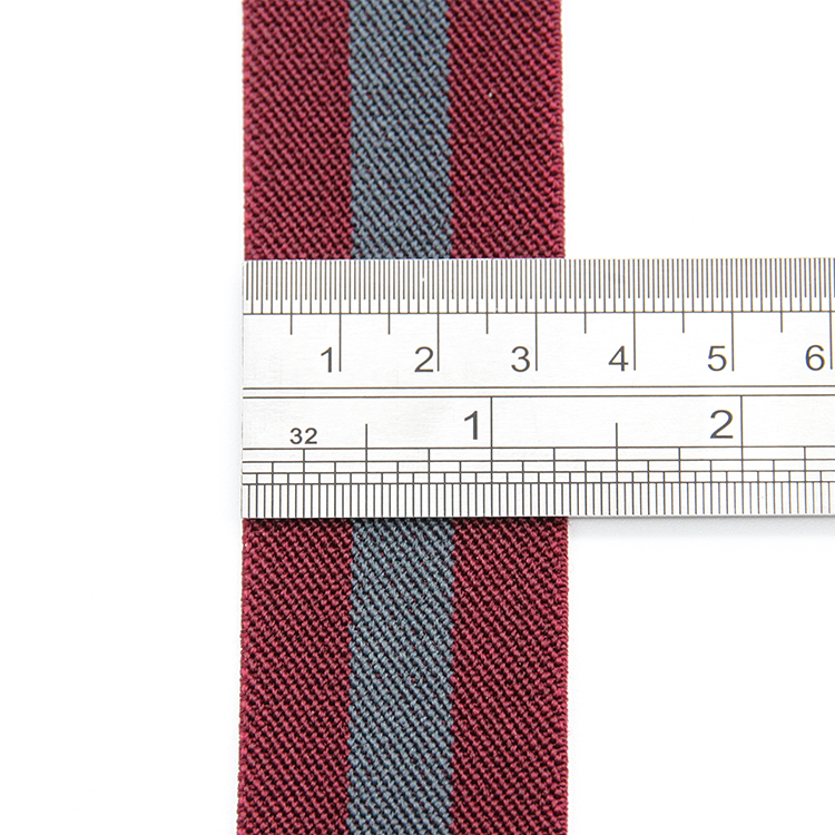 3.5CM加厚涤纶间色松紧带 运动裤橡筋带弹力腰带 健身器材阻力带