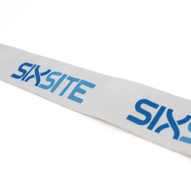 3.8cm印花尼龙字母松紧带 内衣弹力橡筋带 头灯带眼罩带松紧带