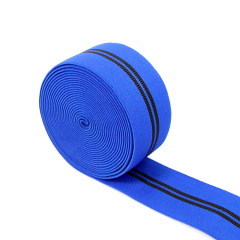 7.5CM加厚涤纶间色松紧带 瑜伽阻力带腰带 健身拉力带深蹲翘臀圈