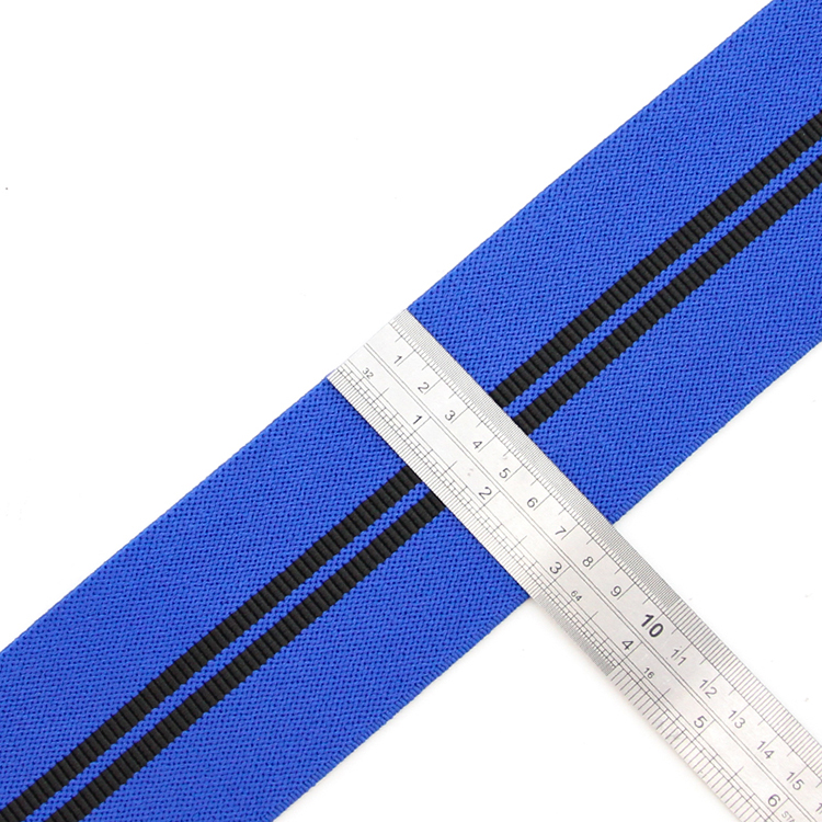 7.5CM加厚涤纶间色松紧带 瑜伽阻力带腰带 健身拉力带深蹲翘臀圈