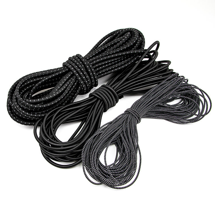 Custom Elastic Rope Braided Elastic Cord 8mm 10mm Good Latex Elastic Cords  Elastic Bungee Cord Shock Cord for Jumping Trampoline